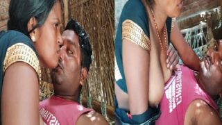 Desi Village Saali Feeding Big Boobs Jija