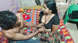 Mature village aunty letting devar fuck starving pussy